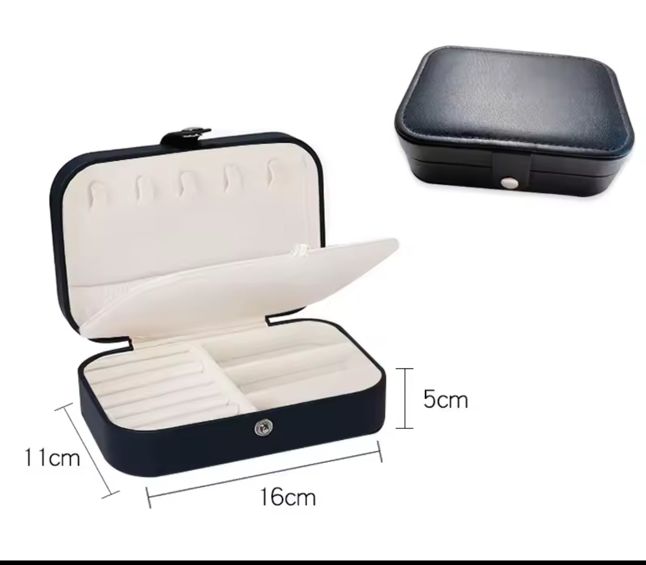 LuxeFold Portable Jewelry Box