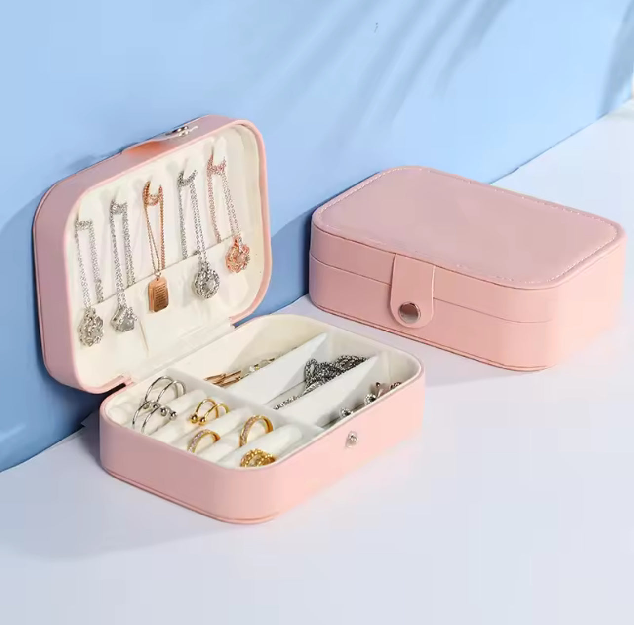 LuxeFold Portable Jewelry Box