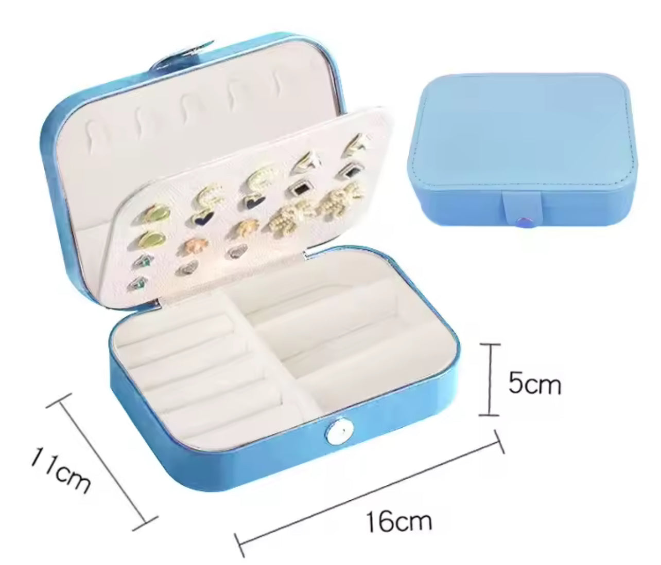 LuxeFold Portable Jewelry Box