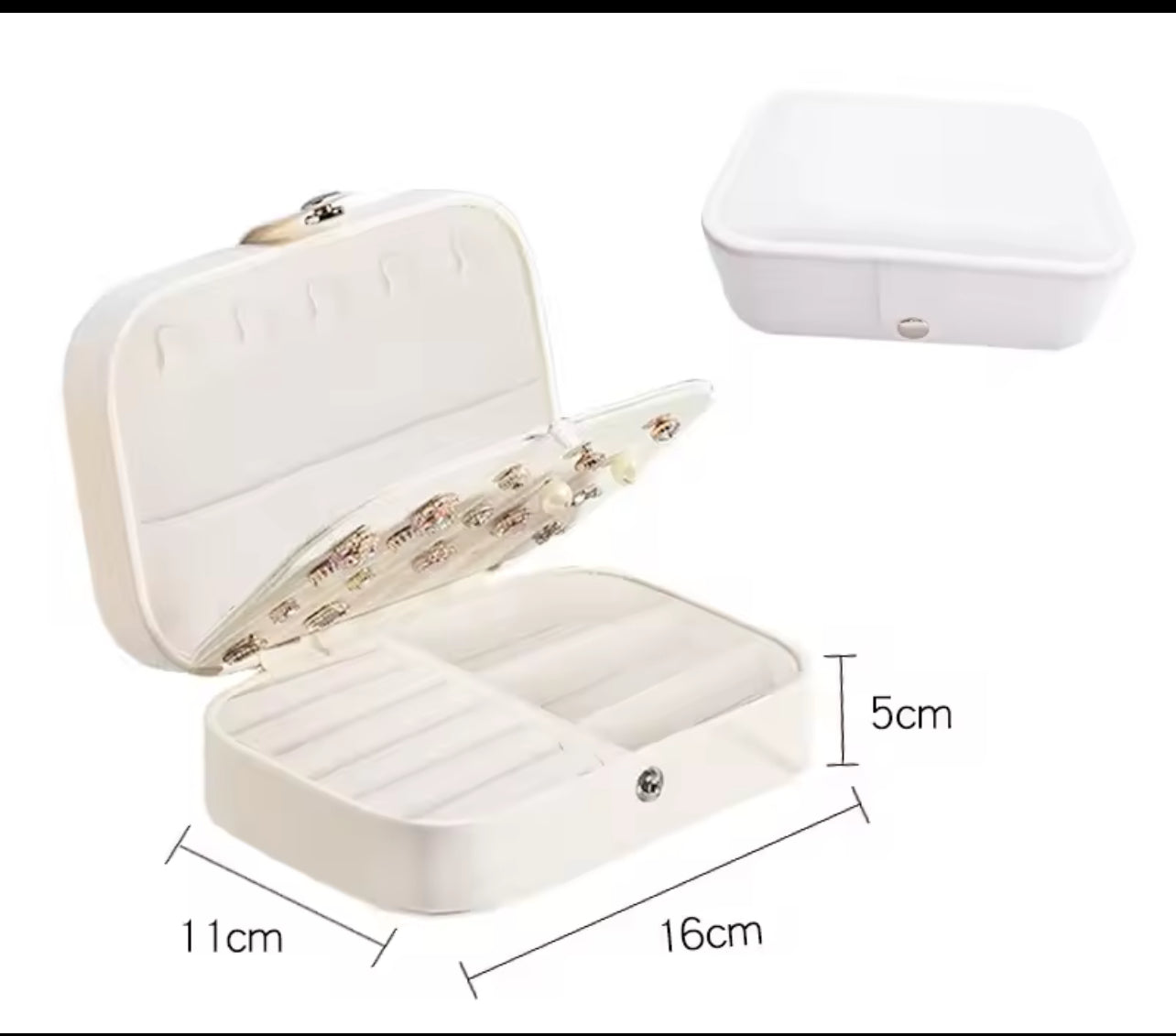 LuxeFold Portable Jewelry Box