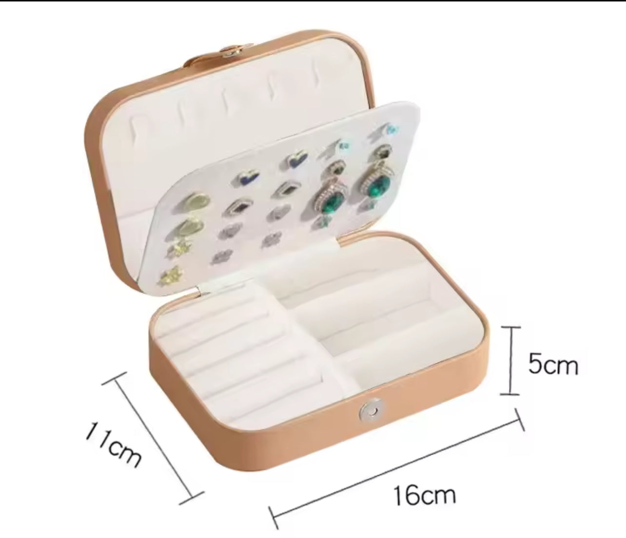 LuxeFold Portable Jewelry Box